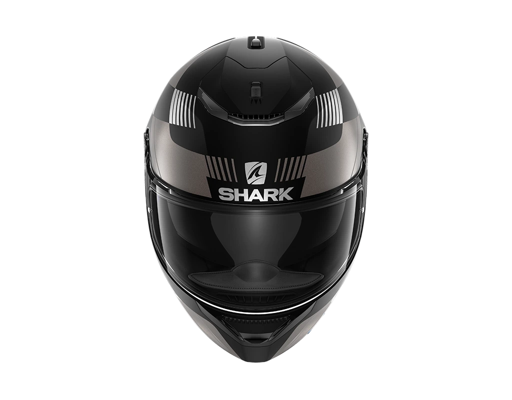 zdjęcie przodu kasku motocyklowego SHARK spartan carbon