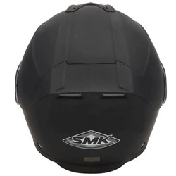 zdjęcie tyłu kasku motocyklowego SMK